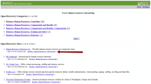 DMOZ Category Search